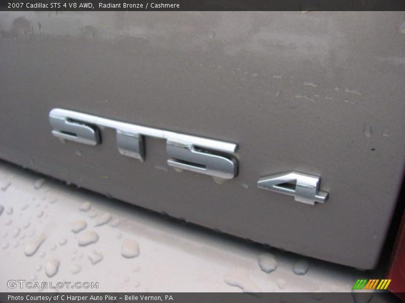 Radiant Bronze / Cashmere 2007 Cadillac STS 4 V8 AWD