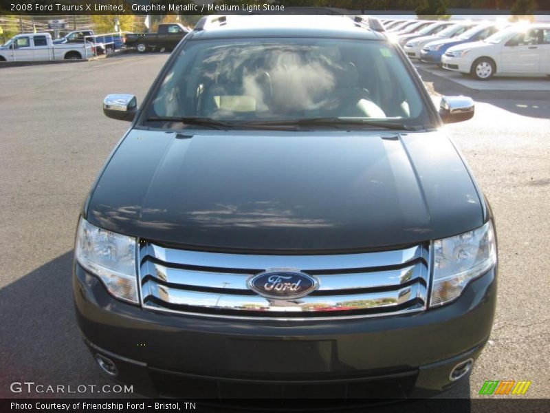 Graphite Metallic / Medium Light Stone 2008 Ford Taurus X Limited