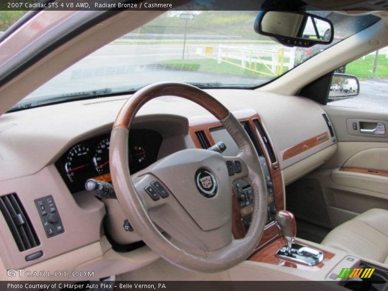 Radiant Bronze / Cashmere 2007 Cadillac STS 4 V8 AWD