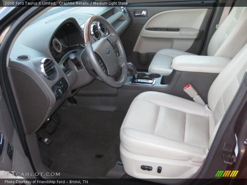  2008 Taurus X Limited Medium Light Stone Interior