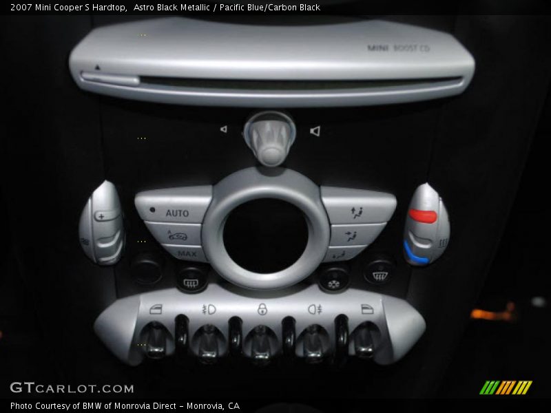 Astro Black Metallic / Pacific Blue/Carbon Black 2007 Mini Cooper S Hardtop