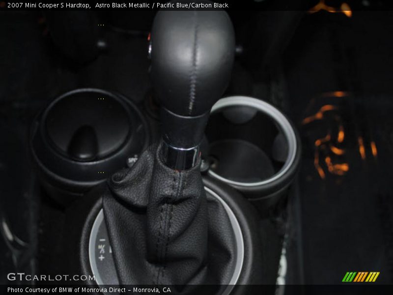 Astro Black Metallic / Pacific Blue/Carbon Black 2007 Mini Cooper S Hardtop