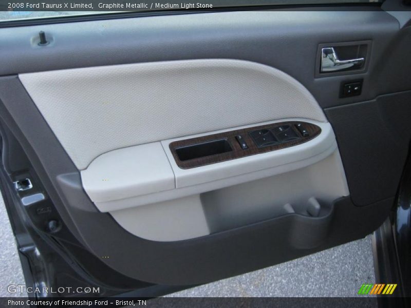  2008 Taurus X Limited Medium Light Stone Interior