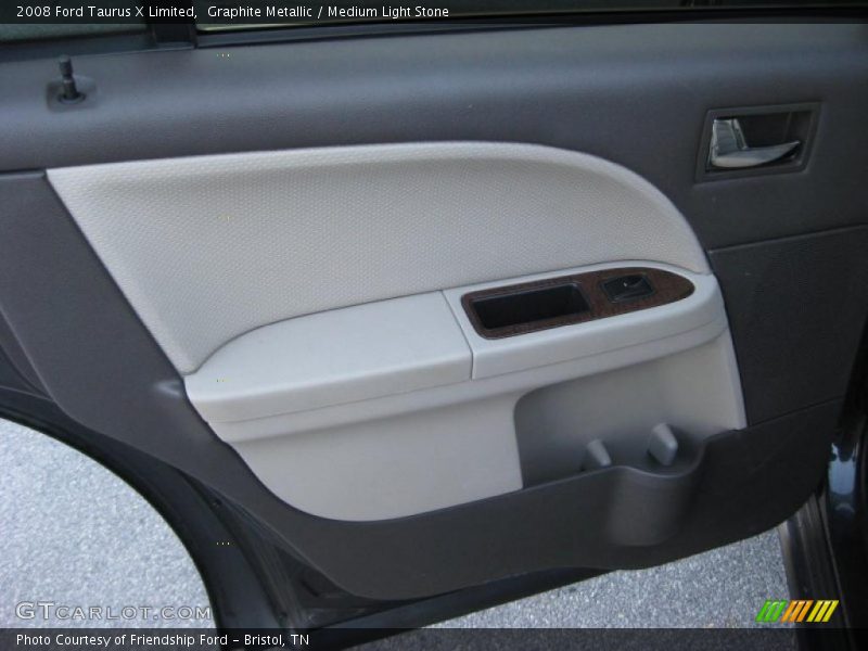 Graphite Metallic / Medium Light Stone 2008 Ford Taurus X Limited