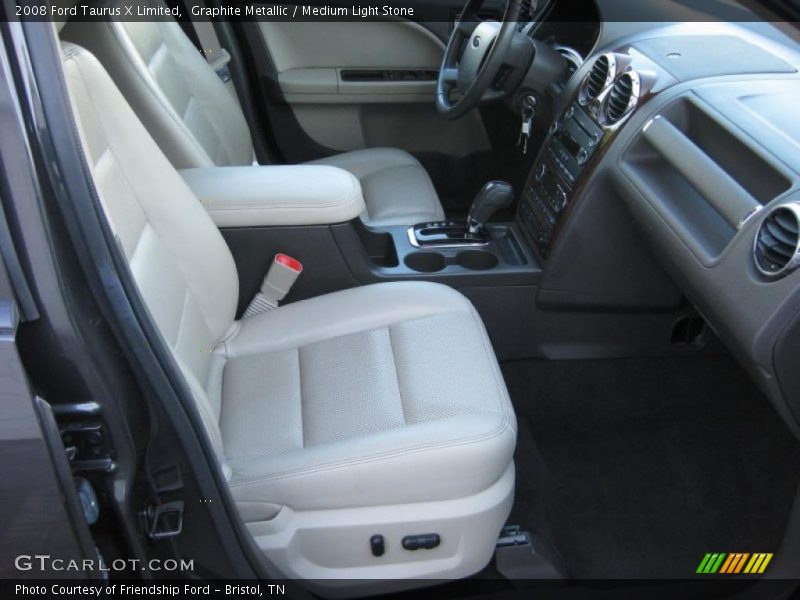  2008 Taurus X Limited Medium Light Stone Interior