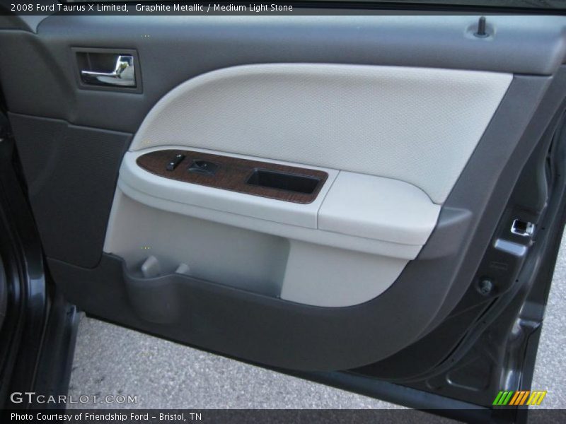 Graphite Metallic / Medium Light Stone 2008 Ford Taurus X Limited