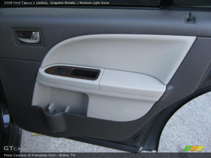 Graphite Metallic / Medium Light Stone 2008 Ford Taurus X Limited