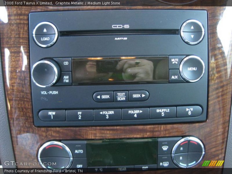 Controls of 2008 Taurus X Limited