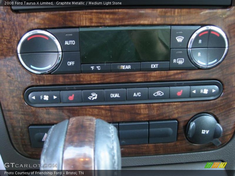 Controls of 2008 Taurus X Limited