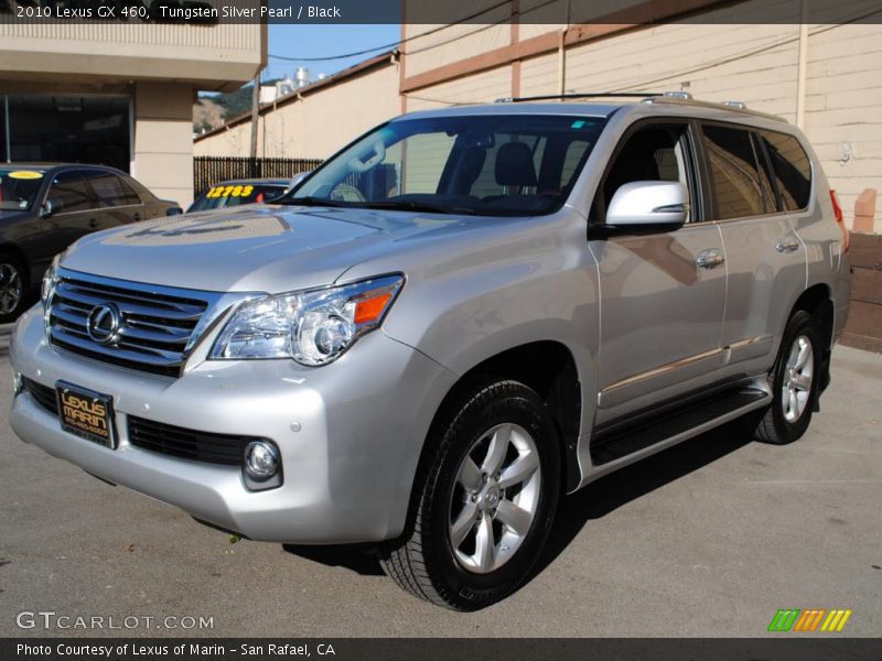 Tungsten Silver Pearl / Black 2010 Lexus GX 460