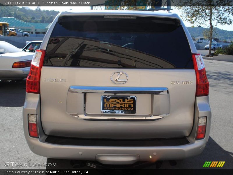 Tungsten Silver Pearl / Black 2010 Lexus GX 460