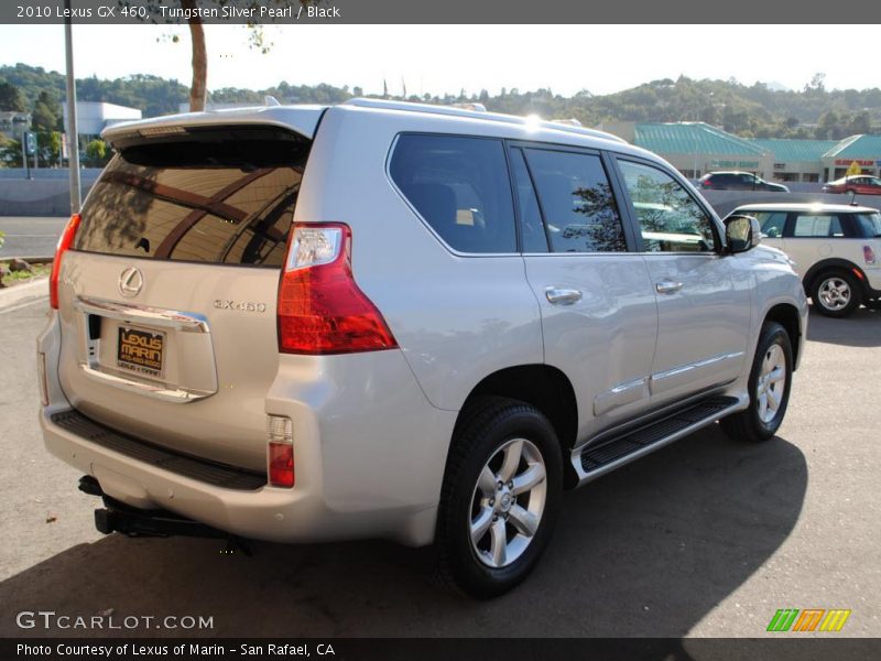 Tungsten Silver Pearl / Black 2010 Lexus GX 460