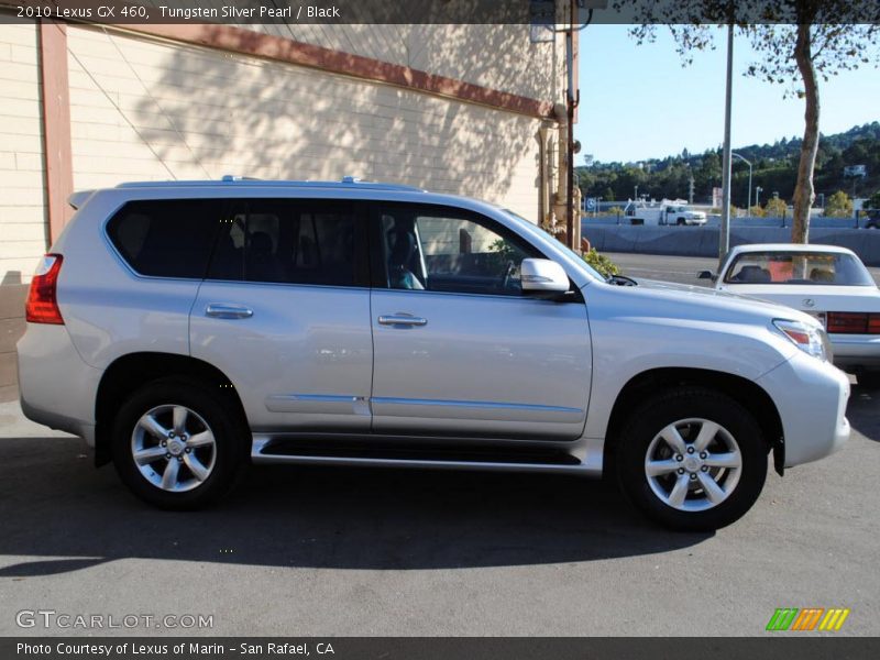 Tungsten Silver Pearl / Black 2010 Lexus GX 460