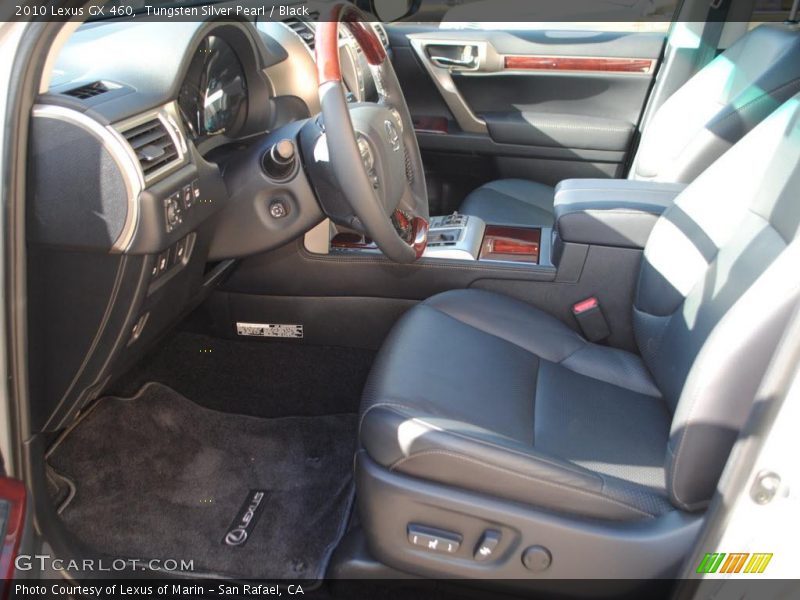 Tungsten Silver Pearl / Black 2010 Lexus GX 460