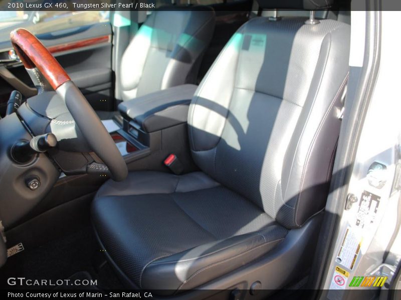 Tungsten Silver Pearl / Black 2010 Lexus GX 460