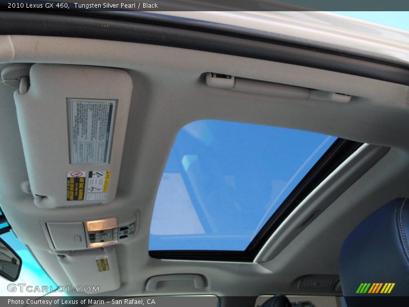 Tungsten Silver Pearl / Black 2010 Lexus GX 460