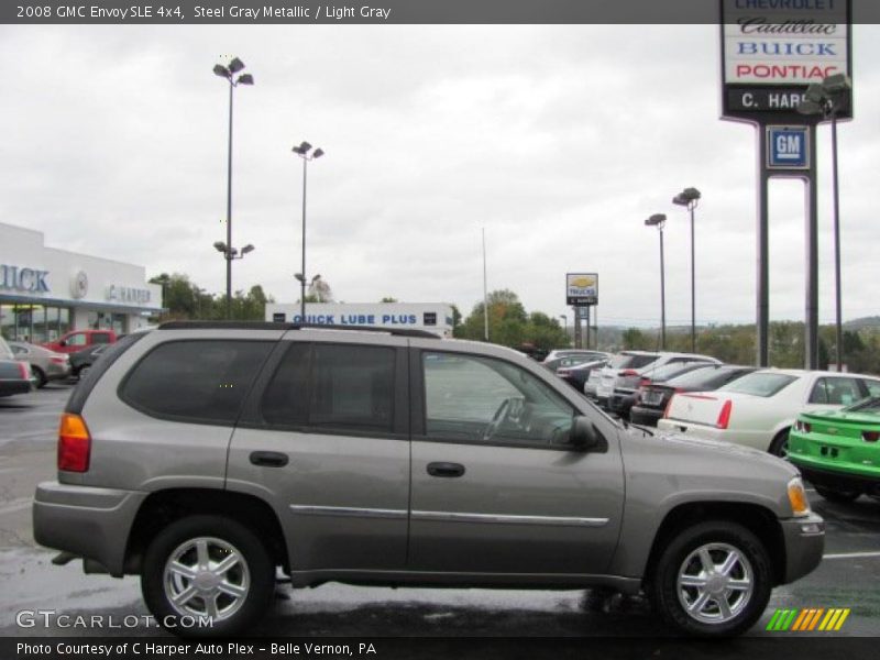 Steel Gray Metallic / Light Gray 2008 GMC Envoy SLE 4x4