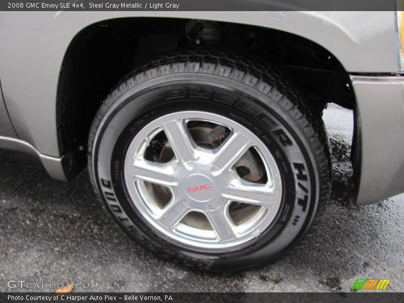 Steel Gray Metallic / Light Gray 2008 GMC Envoy SLE 4x4
