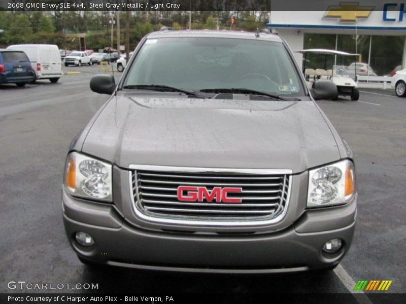 Steel Gray Metallic / Light Gray 2008 GMC Envoy SLE 4x4
