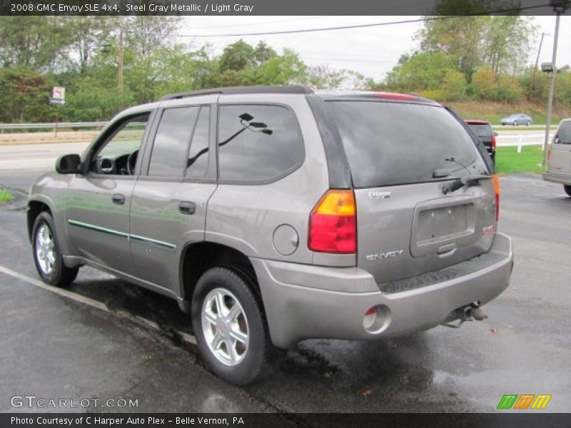 Steel Gray Metallic / Light Gray 2008 GMC Envoy SLE 4x4