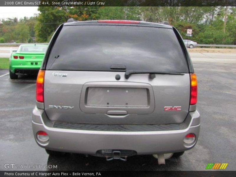 Steel Gray Metallic / Light Gray 2008 GMC Envoy SLE 4x4