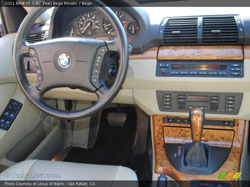 Controls of 2001 X5 3.0i