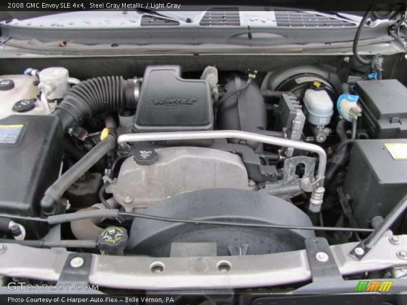 Steel Gray Metallic / Light Gray 2008 GMC Envoy SLE 4x4