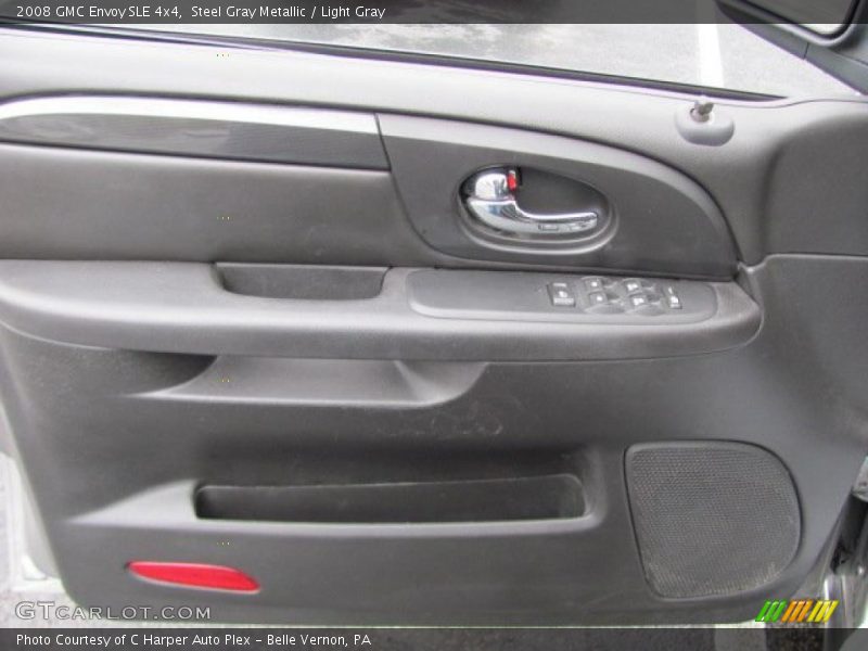 Steel Gray Metallic / Light Gray 2008 GMC Envoy SLE 4x4