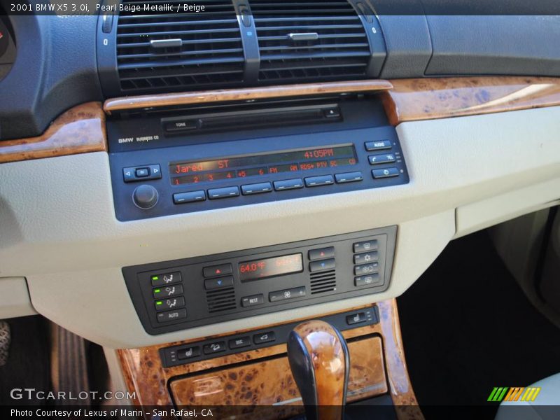 Controls of 2001 X5 3.0i