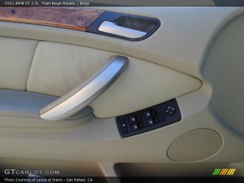 Pearl Beige Metallic / Beige 2001 BMW X5 3.0i