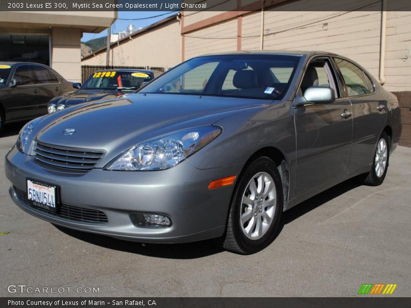 Mystic Sea Green Opalescent / Light Charcoal 2003 Lexus ES 300