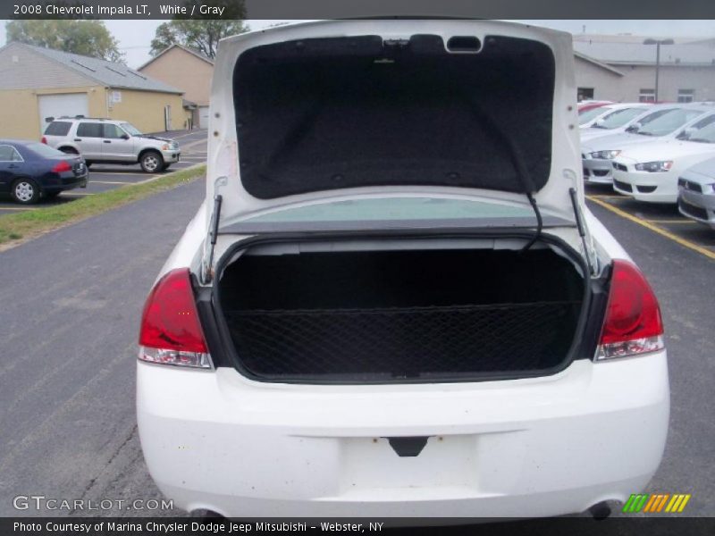 White / Gray 2008 Chevrolet Impala LT