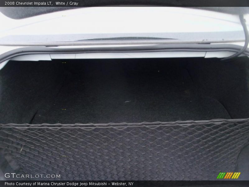 White / Gray 2008 Chevrolet Impala LT