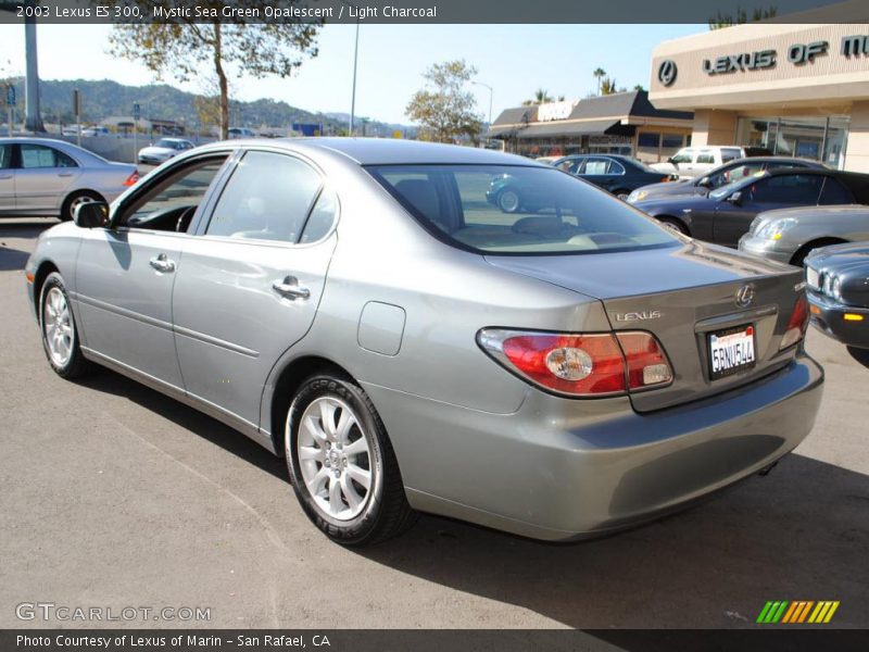 Mystic Sea Green Opalescent / Light Charcoal 2003 Lexus ES 300