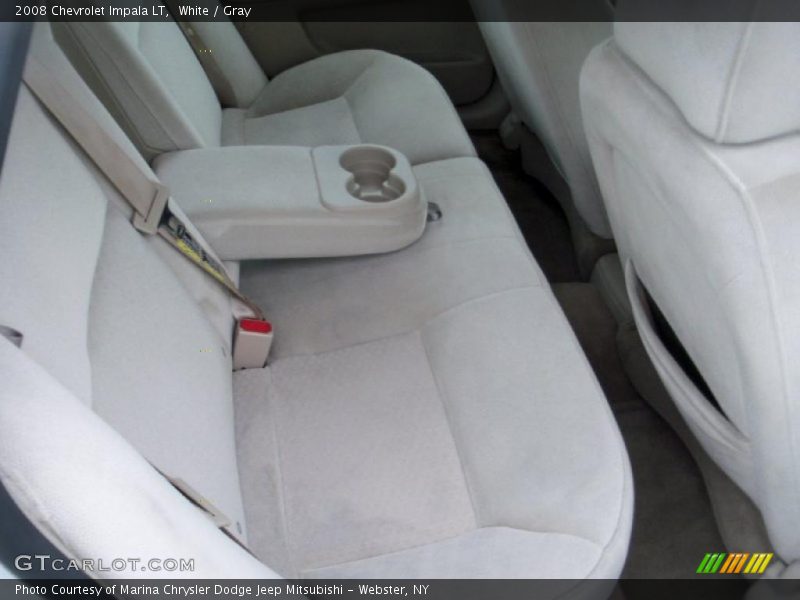 White / Gray 2008 Chevrolet Impala LT
