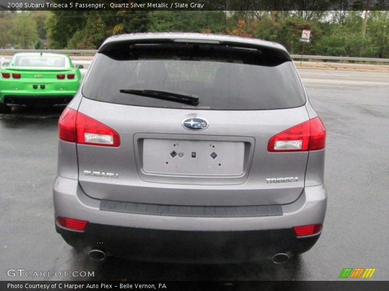 Quartz Silver Metallic / Slate Gray 2008 Subaru Tribeca 5 Passenger