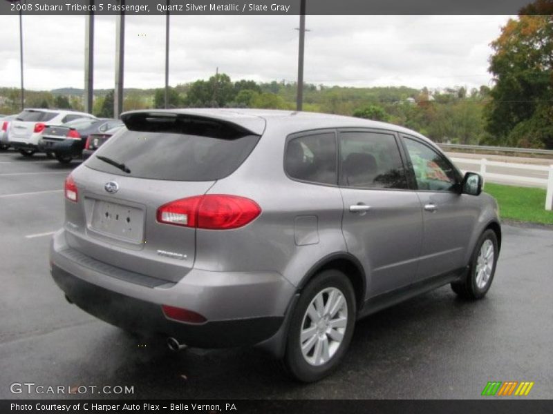 Quartz Silver Metallic / Slate Gray 2008 Subaru Tribeca 5 Passenger