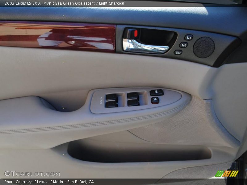 Mystic Sea Green Opalescent / Light Charcoal 2003 Lexus ES 300