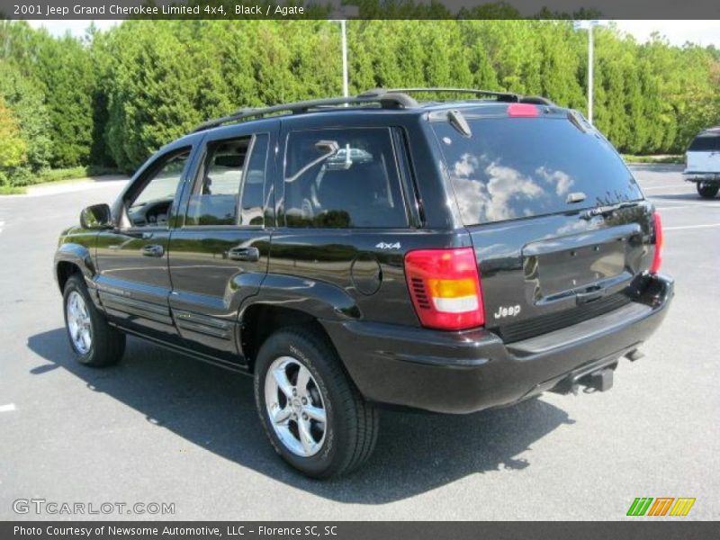 Black / Agate 2001 Jeep Grand Cherokee Limited 4x4