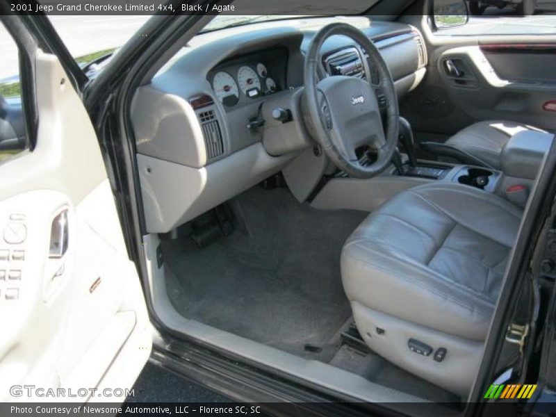 Black / Agate 2001 Jeep Grand Cherokee Limited 4x4