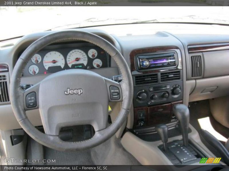 Black / Agate 2001 Jeep Grand Cherokee Limited 4x4