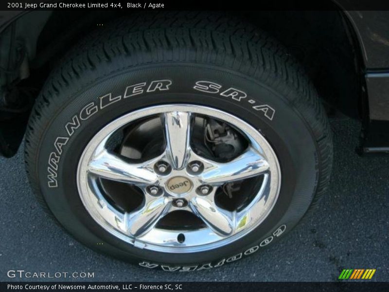 Black / Agate 2001 Jeep Grand Cherokee Limited 4x4