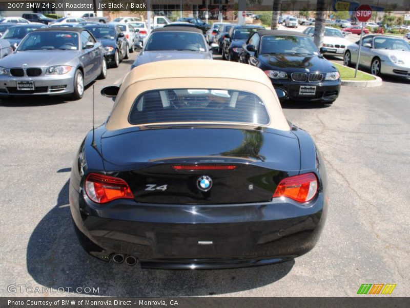 Jet Black / Black 2007 BMW Z4 3.0i Roadster