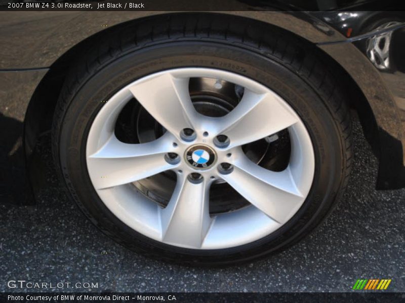 Jet Black / Black 2007 BMW Z4 3.0i Roadster