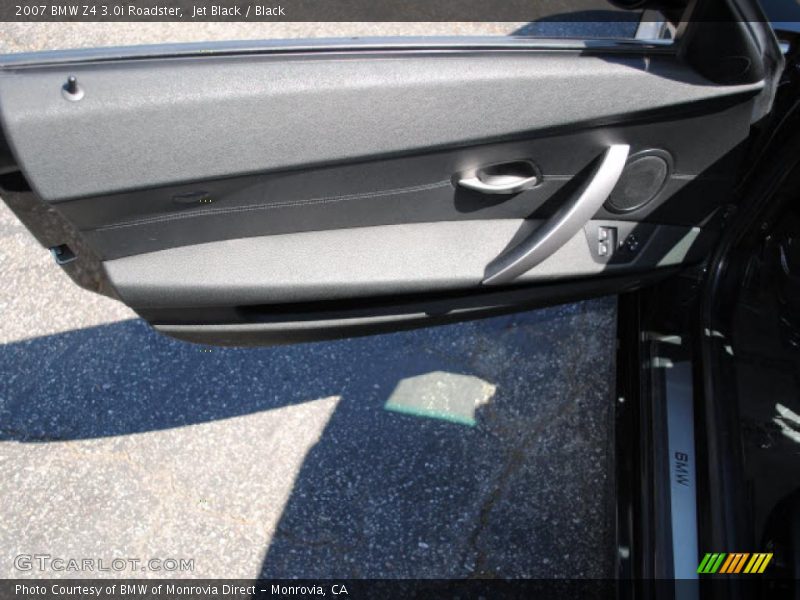 Jet Black / Black 2007 BMW Z4 3.0i Roadster