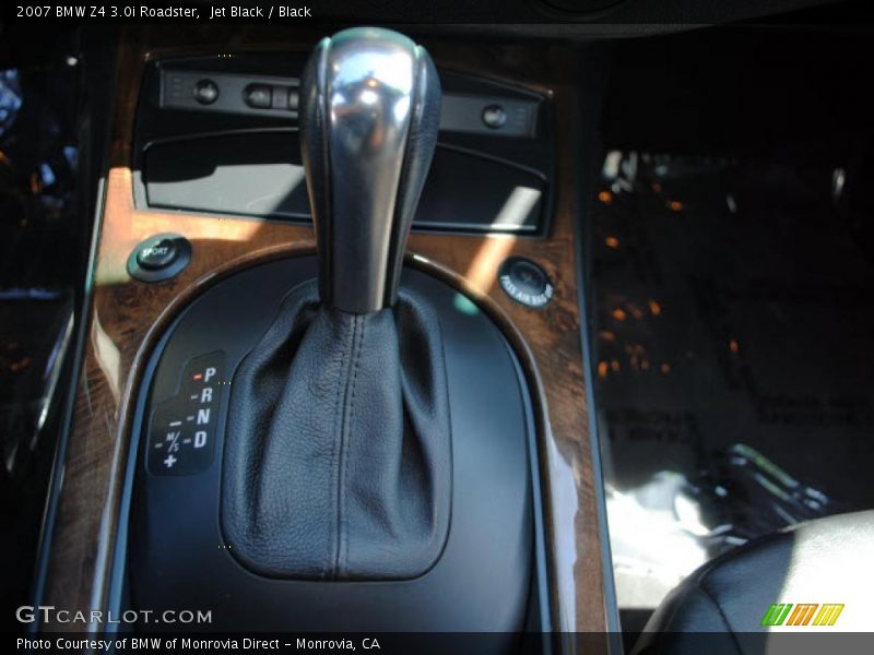 Jet Black / Black 2007 BMW Z4 3.0i Roadster