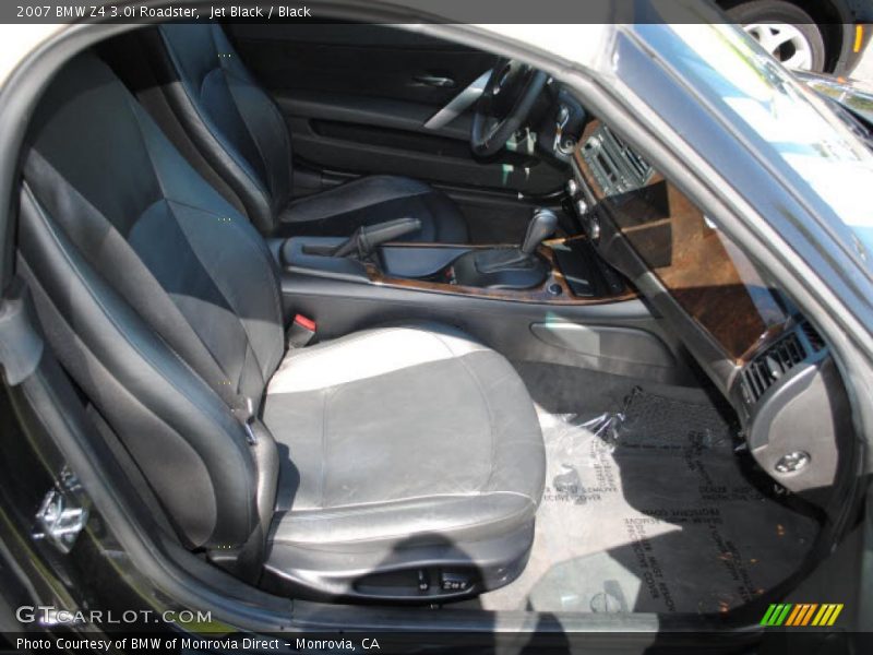 Jet Black / Black 2007 BMW Z4 3.0i Roadster