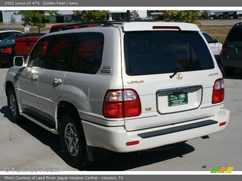 Golden Pearl / Ivory 2002 Lexus LX 470