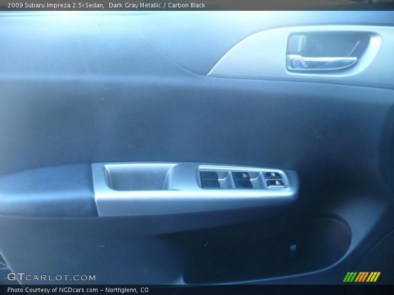 Dark Gray Metallic / Carbon Black 2009 Subaru Impreza 2.5i Sedan