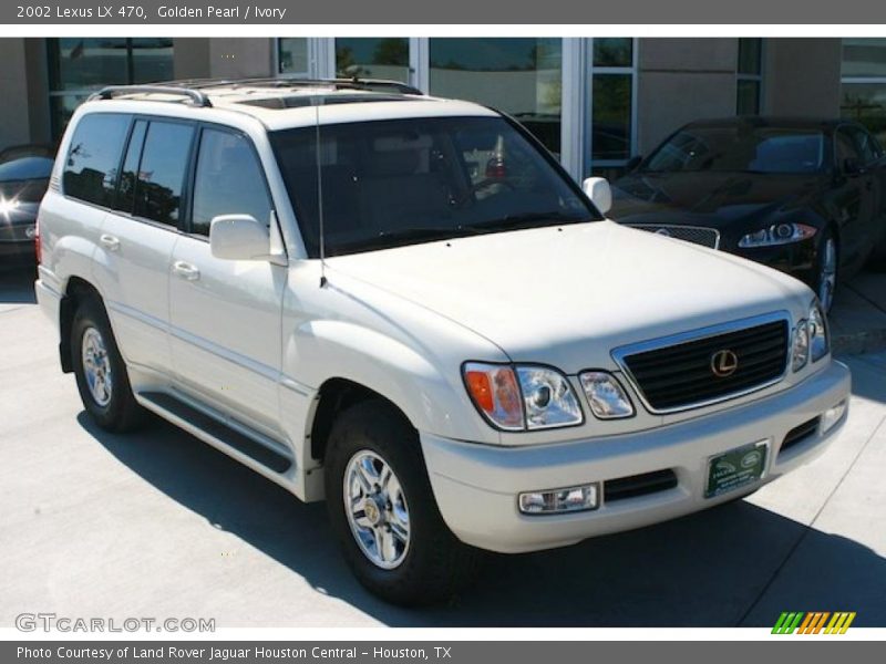 Golden Pearl / Ivory 2002 Lexus LX 470
